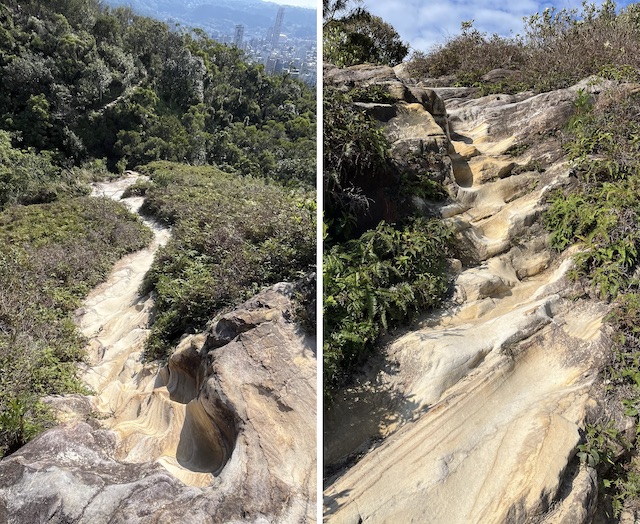 Battleship Rock (Junjianyan) Trail: Scenic Hike in Taipei with Skyline Views 15 Qilian Mountain path