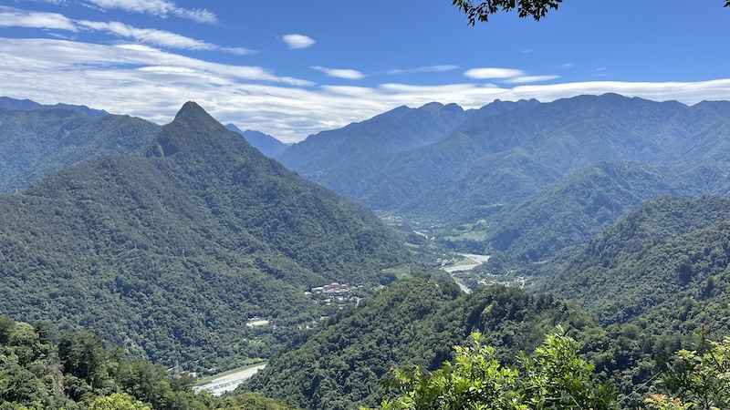view after passing 1K