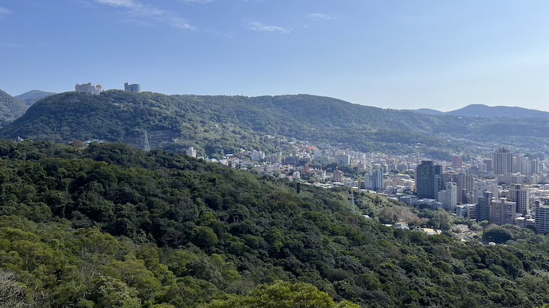 Battleship Rock (Junjianyan) Trail: Scenic Hike in Taipei with Skyline Views 22 View from Battleship Rock (Junjianyan)