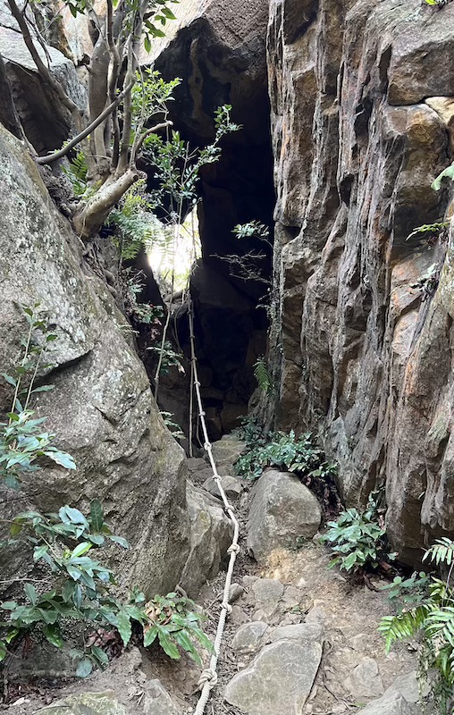 Battleship Rock (Junjianyan) Trail: Scenic Hike in Taipei with Skyline Views 27 Witch's Rock Cave