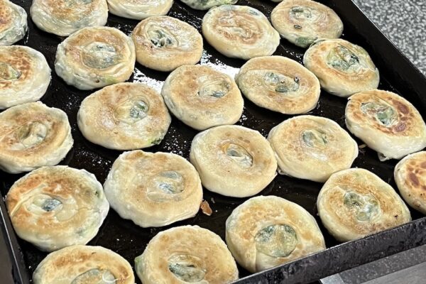 scallion pancakes