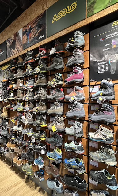hiking boots