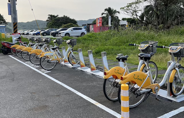 YouBike rental point in Badouzi Station