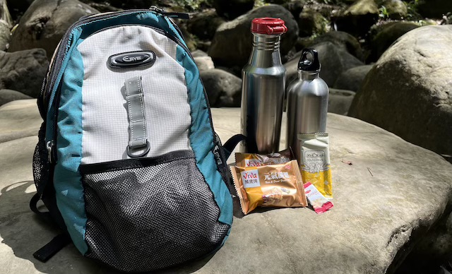 my half-day pack