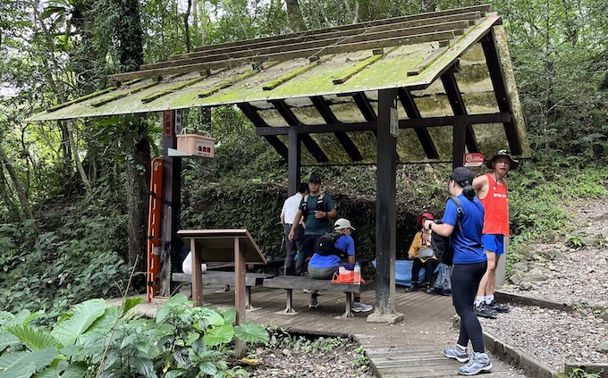 Pavilion on Matcha Mountain Trail