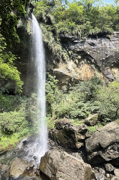 Motian Waterfall in wet season