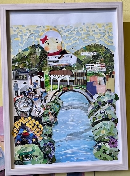 paintings in Eureka Cafe