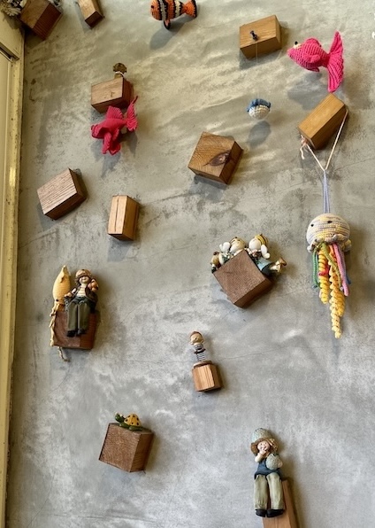 decoration in Eureka Cafe