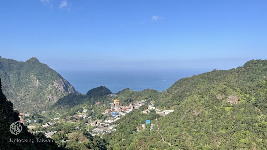 view from Jinguashi Shinto Shrine