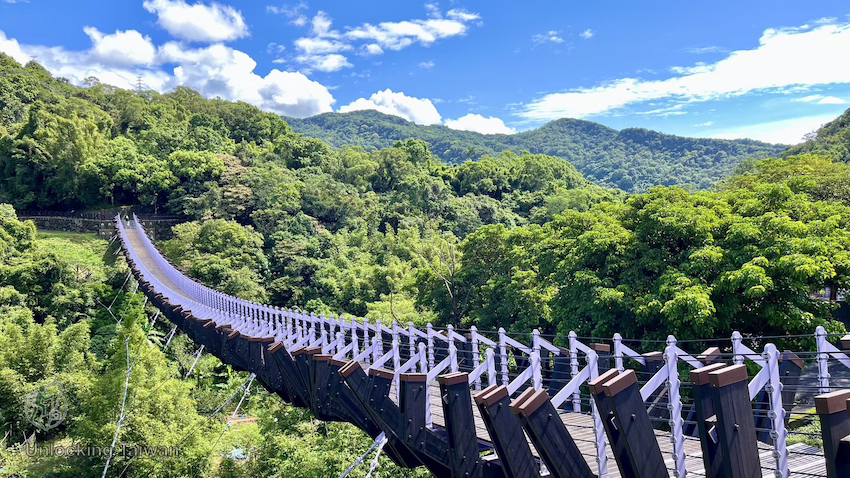 Bishan Temple (碧山巖): A Local Mountain Temple with Coffee & Taipei 101 Views 45 Baishihu Suspension Bridge